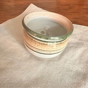 Handmade pottery bowl
